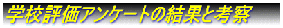 �w�Z�]���A���P�[�g�̌��ʂƍl�@